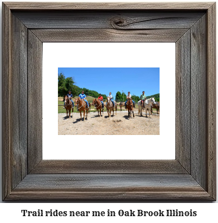 trail rides near me in Oak Brook, Illinois